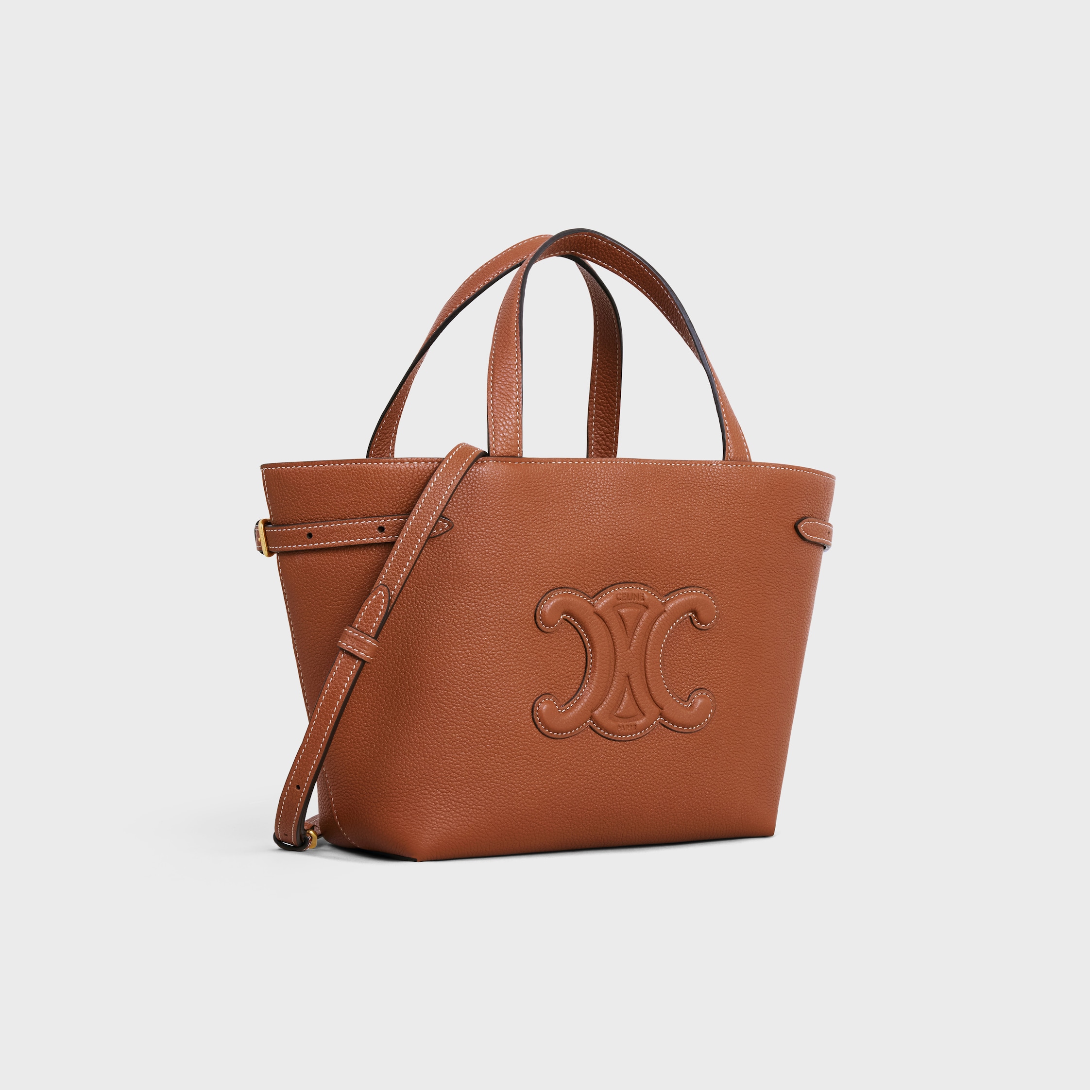 CELINE MINI CABAS ANAIS CUIR TRIOMPHE IN Grained calfskin - Image 4